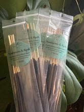Load image into Gallery viewer, Hand-Dipped Ritual Incense — 21 Stick Freshly Crafted Sticks (Choose Your Oils)