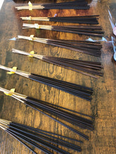 Load image into Gallery viewer, Hand-Dipped Ritual Incense — 21 Stick Freshly Crafted Sticks (Choose Your Oils)